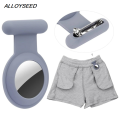 ALLOYSEED Apple AirTag silicone needle Fifty percent discount protector to prevent loss. 