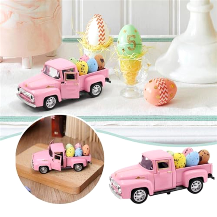 Easter%20Truck%20Vintage%20Truck%20Farmhouse%20Truck%20with%20Eggs%20Metal%20Antique%20Truck%20Decor%20Vintage%20Farmhouse%20Truck%20Spring%20Handmade%20Easter%20Decorations%20-%20Image%203