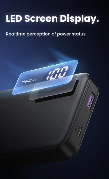 Ugreen%20PowerBank%20Two-Way%20Fast%20Charging%20USB-C%20Port%20and%20USB%20Port%2010000mAh%20-%20Black%20-%20Image%205