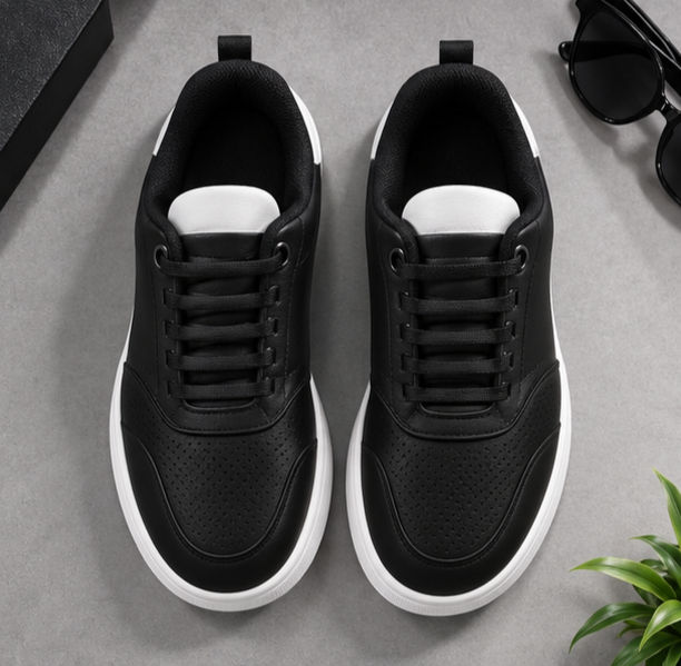 GoldStar AX-1GV Black Casual Sneakers for Men