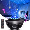 LED Galaxy Projector Light Bluetooth Remote Control Starry Projection Lamp Star Projector Light Star Night Light with Mp3. 