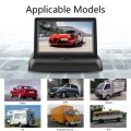 4.3 Inch Car Foldable Monitor LCD Screen Stand 12-24V Input Universal. 