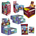 Wenefang 2022 Panini Football Star Cards Box Qatar World Cup Soccer Star Fashion Collection Messi Ronaldo Footballer Limited Fan Cards Box Set. 