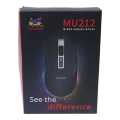 Black Viewsonic MU212 Wired Gaming Mouse. 