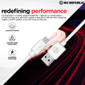 Nu Republic Sprint Ultra 12W Fast Charger & Cable Combo | 1 Meter Cable With Input USB Type A & Output Micro-USB. 