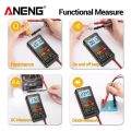 NCANRUI M119 Portable Digital Multimeter 6000 Counts Multimetro Avometer Transistor Capacitor Tester. 