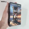 Wenefang Sutuiying Spanish Tarot Deck, Spanish Time Oracle Cards, Fortune Telling Original Luxury Toys, Clarity Cards, 12x7cm, 54 Cards, Fortune Telling Toys. 