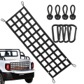 OYPFXMI 2X Car Trunk Organizer Net Protection Pickup Truck Bed Cargo Mesh Net Cargo Storage Netting Divider Accessories. 