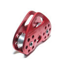 Petzl Tandem Double Pulley for Travel Along Ropes, Zipline Trolley. 