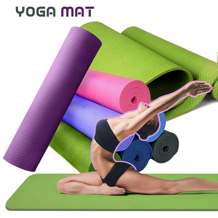 Non-Slip Yoga Mat - Ideal for Men, Women, and Kids | Durable Exercise and Meditation Mat for Gym & Home Workouts