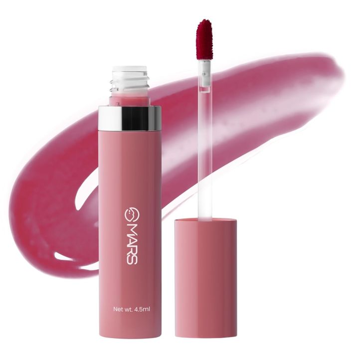 MARS Lip Mist for Women  | Dual Function | Buildable Color | Glossy Finish | Long-Lasting | Hydration | Light-Weight Formula | Non-Patchy Reapplication