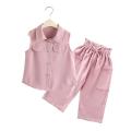 New style 01 #D-20 Shirt Teens to 11 to 8 to 9 5 to 6 to 4 Kids Casual Wear 3 quality baju+ pants) High quality PCS (Shirt Kids Fashion 2 Baby Girls Korean Trousers Kids Girls 7 to 10 12 years old shirt terno sale 2024 new. 