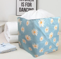 Durable Quality Large Sized Cotton Linen with PE Waterproof Coating Laundry Basket Bag with Handles. 
