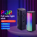(GGBR) RGB Magnetic Handheld 360 Full RGB Light Stick Mini LED Video Light Stick with 2500mAh Rechargeable Battery. 