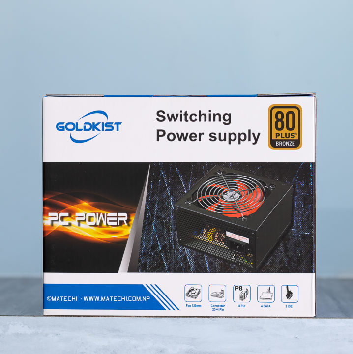 GOLDKIST 750W 80Plus Bronze Power Supply PSU