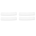 JAERBEE 72PCS/Lot PC Motherboard 24Pin 8Pin 6Pin for Computer Gesleeved Up to 3.4 mm White. 