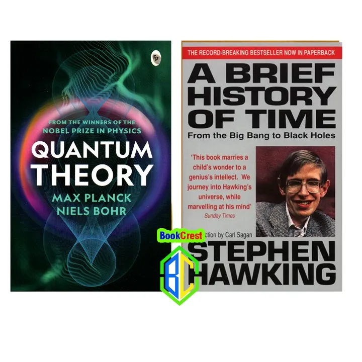 Planck Time Quantum Theory by Max Planck and Brief History of Time by Stephen ...