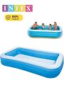 100% Orginal Intex Rectangular Pool Toddler Kids 1.66m x 1.00m x 28cm. 