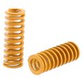8Mm Od 20Mm Long Light Load Compression Mould Die Spring Yellow Compression Mould Die Spring for the 3S Bed 20Pcs. 