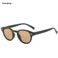 Sutuiying Simple Vintage Round Sunglasses Women Men 2025 Luxury Brand Design High Quality Retro Rivet Yellow Blue Lens Square Sun Glasses Female UV400. 