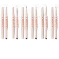 MLSMILE Double Ended Lipstick Pen Color Rendering 2-in-1 Lipstick Lip Liner. 