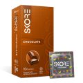 Skore Mix Flavors Condoms of 10s with Cherry Lubes 50ml. 