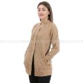 Cable Woolen Cardigan For Women. 