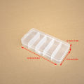 Transparent Fruit Fork Storage Box Organizer Plastic Storage Case Container For Kids Fruit Fork Organizer Display Box. 
