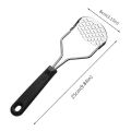 Stainless Steel Potato Masher & Juice Maker | Durable Kitchen Tool | Perfect for Smooth Mashed Potatoes. 