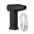 Geevorks Handheld Brushless Motor Jet Fan 130,000RPM Turbofan 200W High Power Dust Blower Compressed Air Duster Keyboard Cleaning Tool with Type-C Charging Interface. 