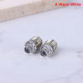 2025 NEW 2pcs E10 Led Flashlight Bulb DC 3V 6V Instrument Bulb Indicator Lamp Replacement Torch Bulb Bike Lamp Warm White WhiteJINBING. 