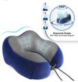 Memory Foam Travel Neck Pillow. 