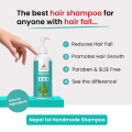 Bhalo Shampoo - Nepal’s First Handmade Natural Shampoo | Prevents Hair Fall, Strengthens Roots, and Promotes Healthy Hair  | Paraben-Free & SLSE Free 300ML. 