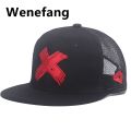 Wenefang Summer Men Mesh Baseball Cap Outdoor Sport X Letter Snapback 2025 New Hat for Women Unisex Breathable Caps Hip Hop Trucker Hats. 