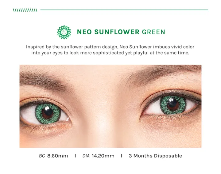 Sunflower%20Green%20Two%20Tone%20Contact%20Lens%20-%20Image%205