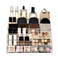 Air cushion powder spelling single cosmetics desktop man nail polish storage box display shelf eyeshadow palette finishing. 