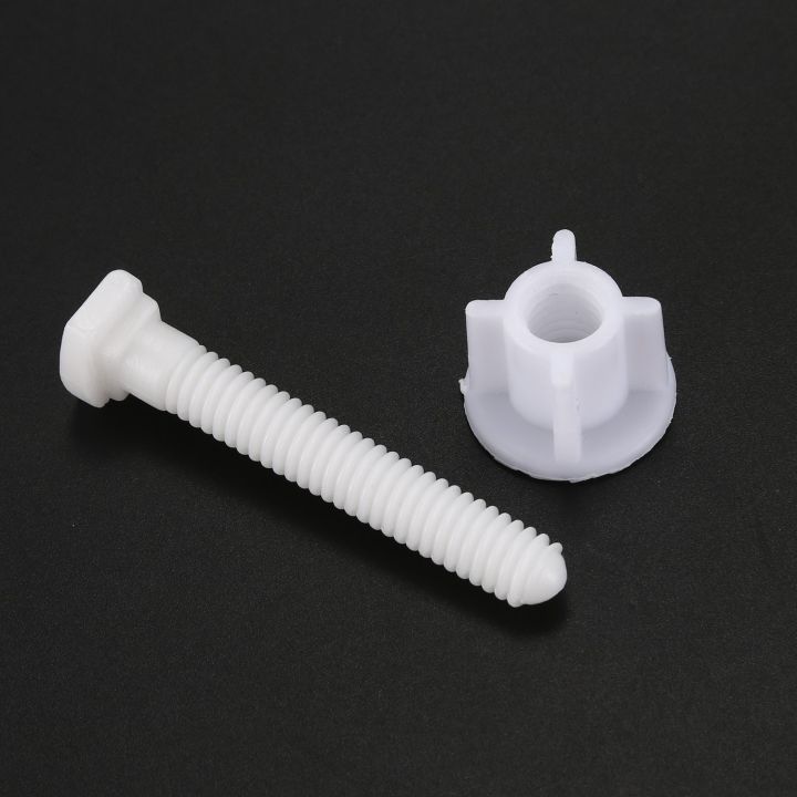 NAMUNY%202pcs%20DIY%20Plastic%20Toilet%20Seat%20Screws%20Fixings%20Fit%20Toilet%20Seats%20Hinges%20Repair%20Tools%20Type&Size:5#%204.4X2.4Cm%20-%20Image%202