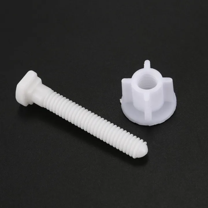 NAMUNY%202pcs%20DIY%20Plastic%20Toilet%20Seat%20Screws%20Fixings%20Fit%20Toilet%20Seats%20Hinges%20Repair%20Tools%20Type&Size:5#%204.4X2.4Cm%20-%20Image%202
