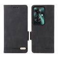 Vantime for OPPO Reno11 F 5G Case Flip Buckle PU Leather Wallet Credit Cards Holder Shockproof Cover. 