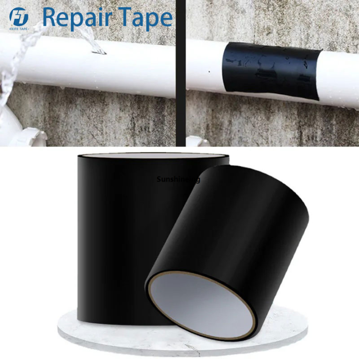 Sealant adhesive self-drain pipe tape strong tape leak repair