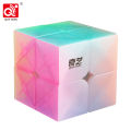 [ECube] QiYi QiDi 2x2 ProfessionalSpeed Cube Beginner Educational Toys Puzzle Magic Cube Stickers Sticker Baby Kids Toys. 
