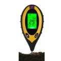 4 In 1 Digital Soil Tester, PH Meter, Soil Temperature, Light Temperature, Moisture Meter. 