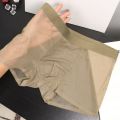 Soft Mesh Thin Men's Boxer Briefs 20D Quick Dry Ice Silk Boxers Underpants Seamless Underwear for Men Summer. 