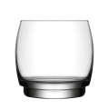 LAV Lune Elegant Whiskey Glass Made From HQ Non Toxic Glass 325ml - Set Of 6pc. 