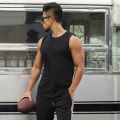 New Vest Loose Basketball Training Sleeveless Men's Sports Marathon Fast Dry Vest Running Fitness. 