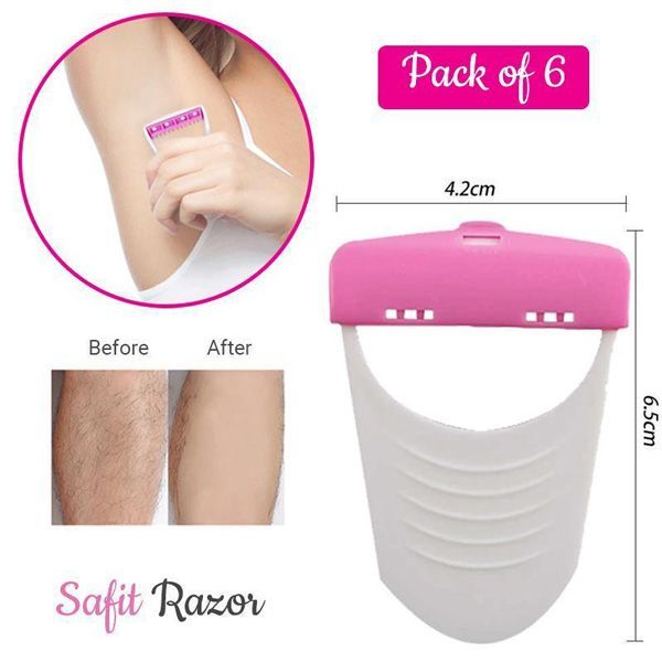 Safit%20Women's%20Shave%20Body%20Razor%206%20Pcs%20-%20Image%202