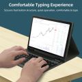 BT keyboard tablet case compatible with Samsung Tab A8. 