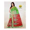 Red Cotton Tulsi Nagma Saree For Women - 008. 
