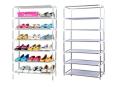 Shoe Cabinet 6 Layer Shoe Rack Organizer (With Cloth). 