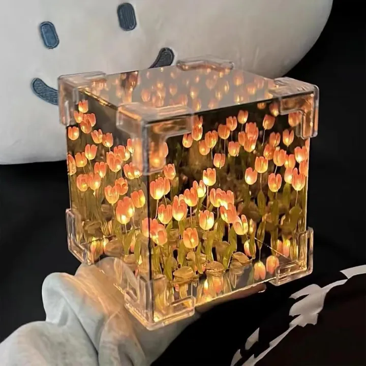 Tulip%20Cube%20Mirror%20Lamp,%2030%20Flowers%20LED%20Decorative%20Lamp,%202%20in%201%20Mirror%20&%20Table%20Ornaments%20for%20Bedroom%20Livingroom%20Desktop%20Decor%20Birthday%20Gift%20-%20Image%205